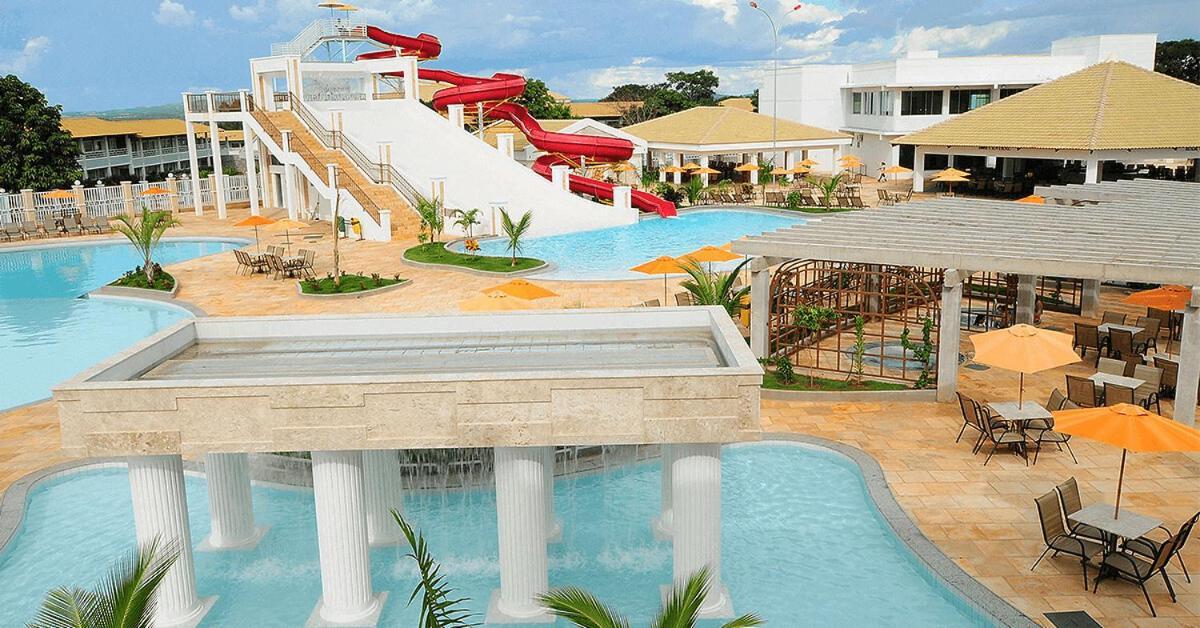 Cafe Ou Cafe E Almoco Lacqua Parque Aquatico 24 Horas Caldas Novas Extérieur photo